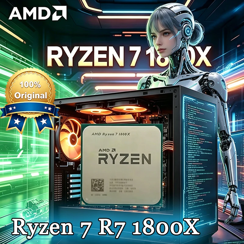AMD Ryzen 7 1800X CPU R7 1800X - Amd Cpu Ryzen 7 review and price