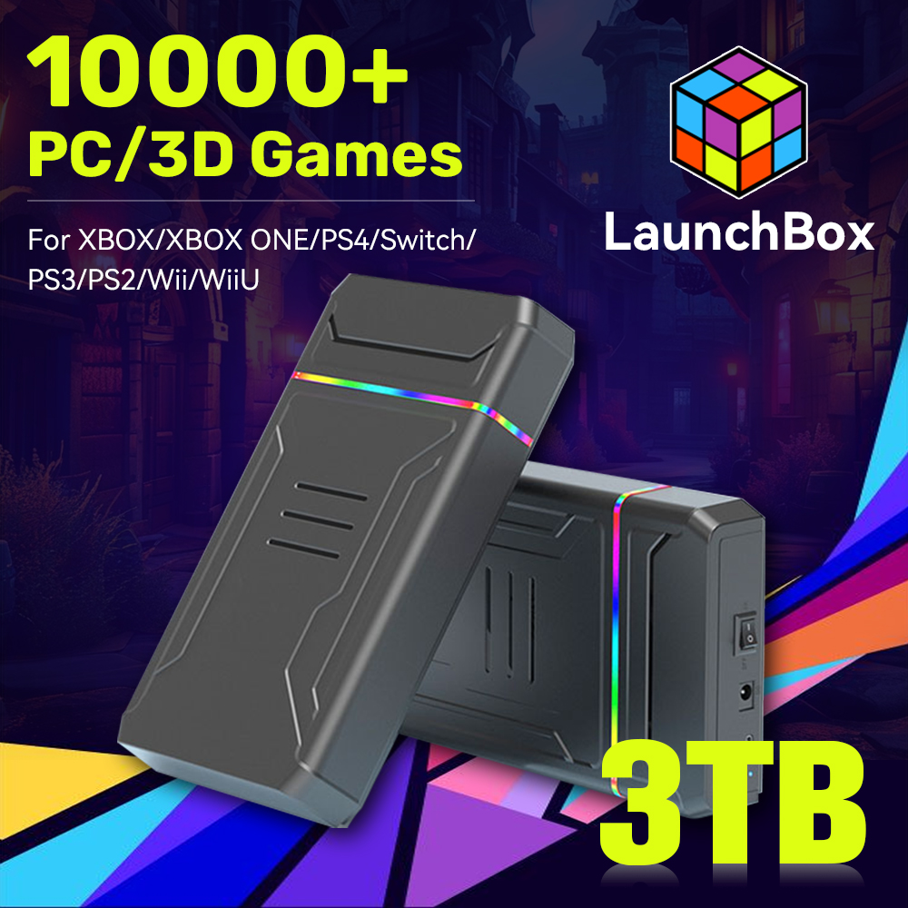 JMachen Launchbox 3TB Gaming H - Retro Gaming Tv review and price