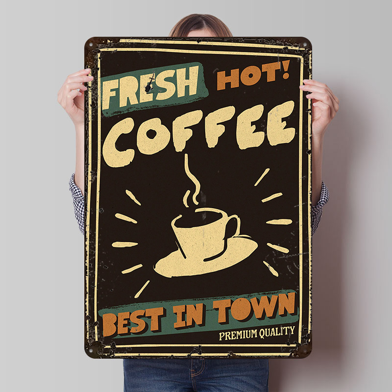 Coffee Shop Vintag Poster Cust - Retro Gaming Shops review and price