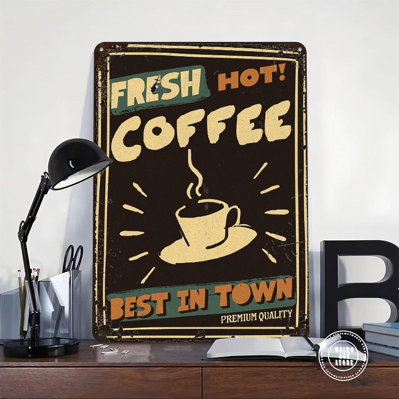 Coffee Shop Vintag Poster Cust - Retro Gaming Shops review and price