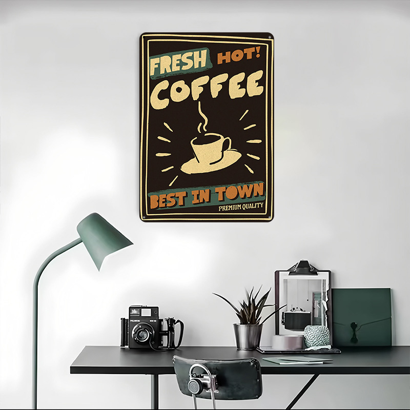 Coffee Shop Vintag Poster Cust - Retro Gaming Shops review and price