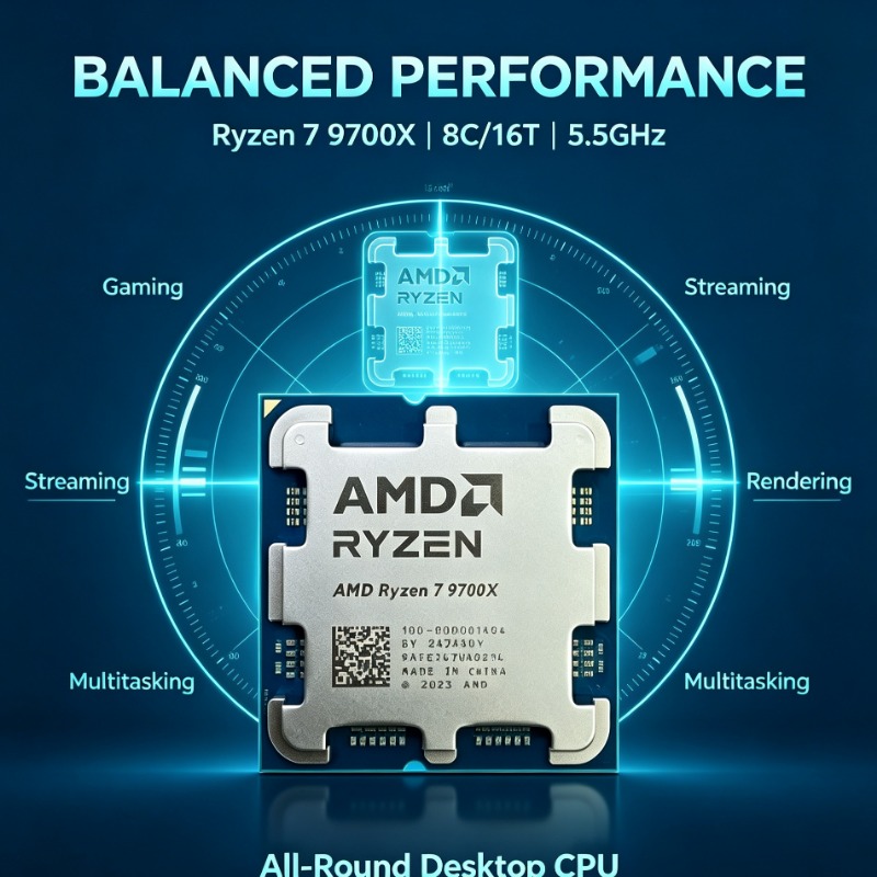 Ryzen 7 9700X AMD Computer Pro - Amd Cpu Ryzen 7 review and price