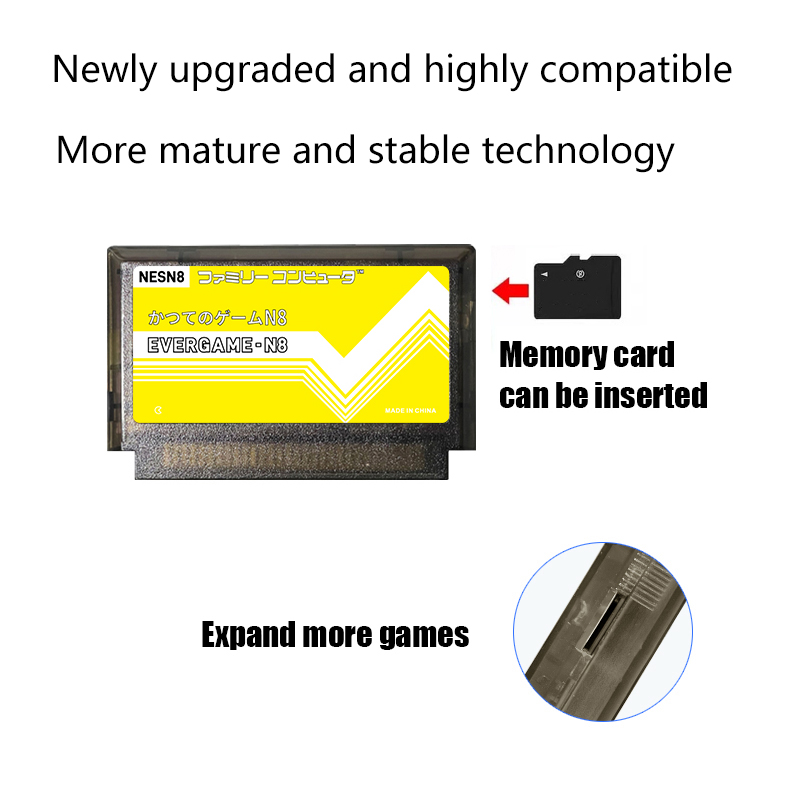 REMANK EVERGAME N8 NES Cartrid - Retro Gaming Box review and price