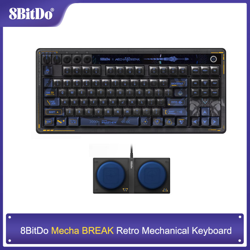 8BitDo Retro 87 Mechanical Key - Retro Gaming Windows review and price