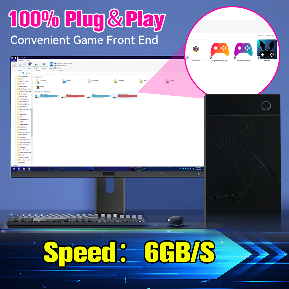 3TB Gaming HDD Retro Emulation - Retro Gaming Hard Drive review and price