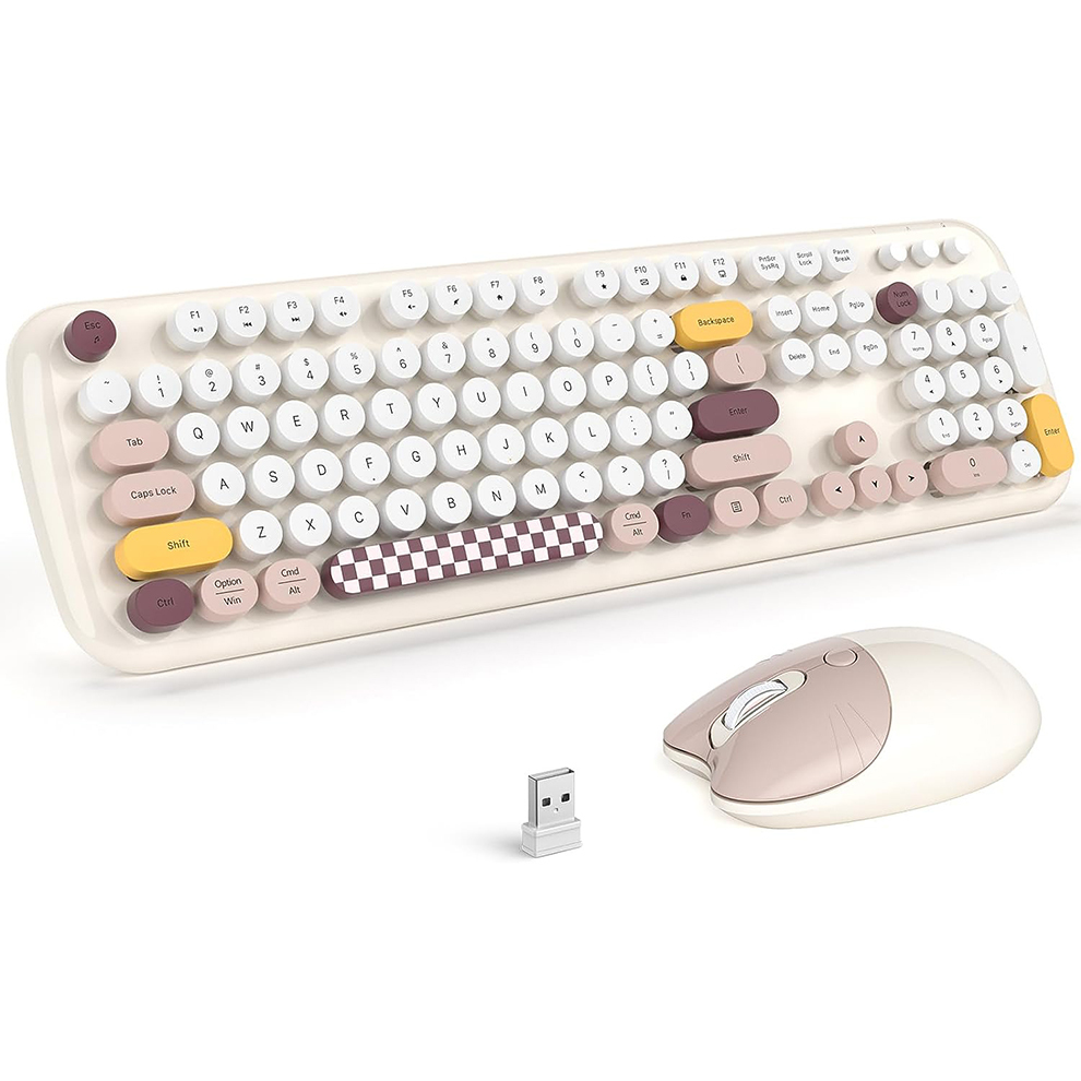 MOFII Wireless Keyboard and Mo - Retro Gaming Kc review and price