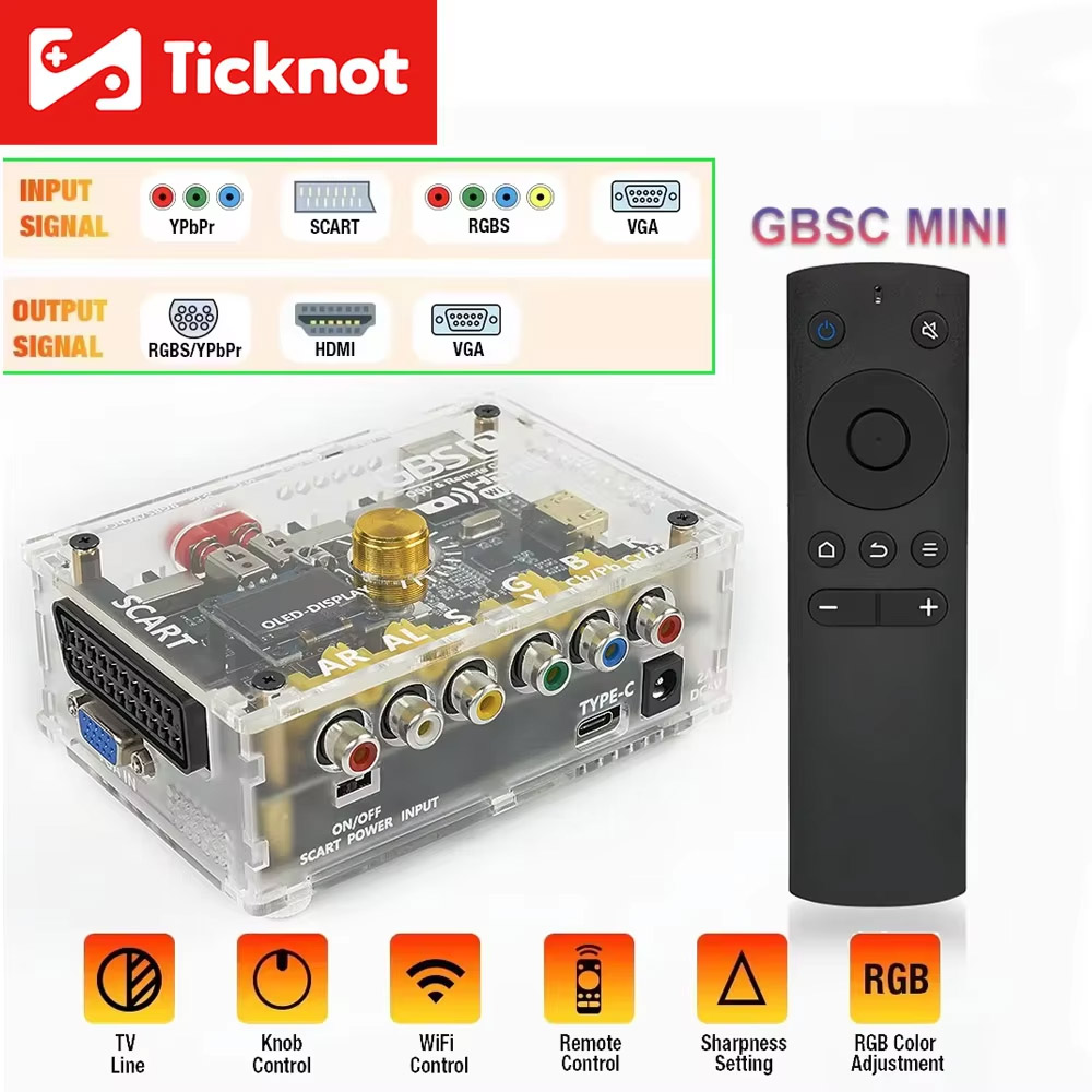 TicKnot GBS Control GBSC MINI  - Retro Gaming Hard Drive review and price
