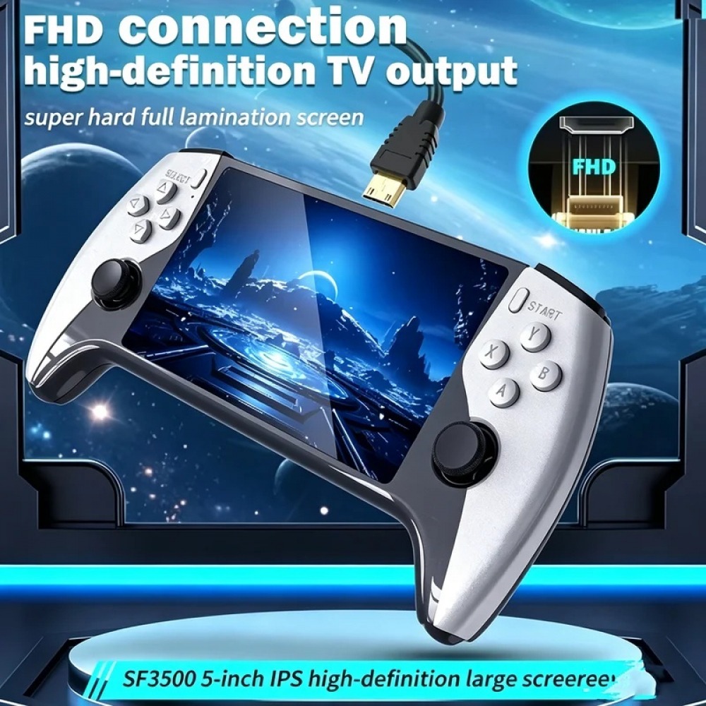 SF3500 5 inch Handheld Game Co - Retro Gaming Box review and price