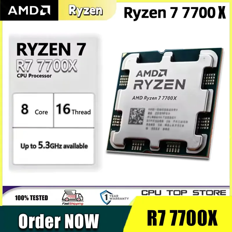 AMD Ryzen 7 7700 8-Core 16-Thr - Amd Cpu Ryzen 7 review and price