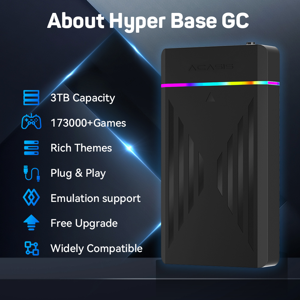 3TB Portable Gaming HDD Launch - Retro Gaming Mini Pc review and price